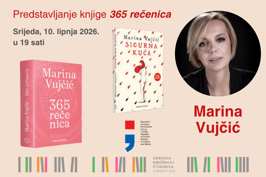 Književni susret s Marinom Vujčić
